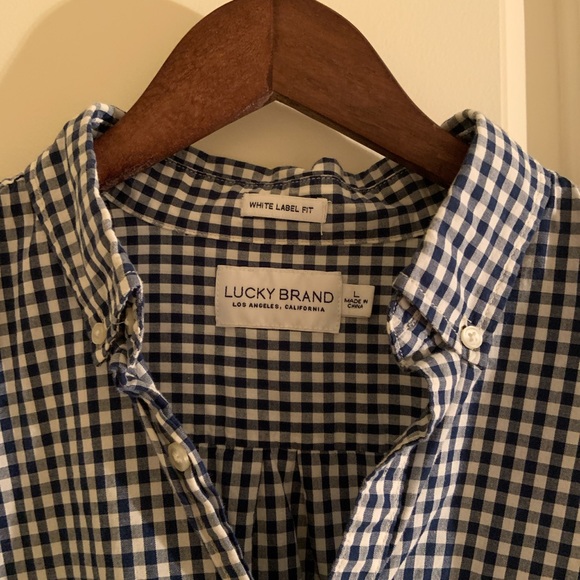 Lucky Brand Gingham Shirt - Picture 3 of 3
